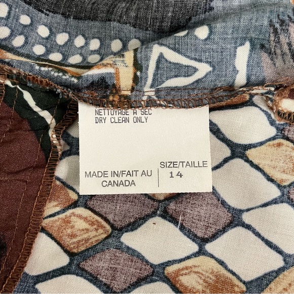 Vintage 80's Boho Funky Blazer Jacket - Picture 14 of 15